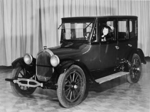 An Olds 37-B model, GM's 1000000th car