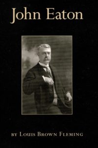 Oilfield equipment supplier John Eaton pictured on the book cover for his biography by Louis Fleming.